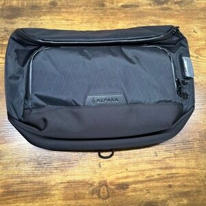Alpaka Bravo Sling Max Messenger Bag Black X-Pac Tech Crossbody USB-C Port